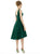 Alfred Sung - D697 Sleeveless Bateau High Low A-line Dress In Green