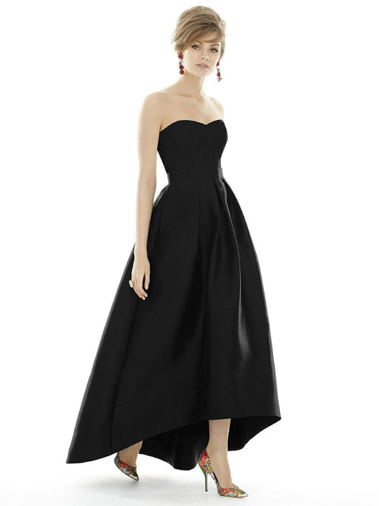 D699IV Bridesmaid Dress In Black