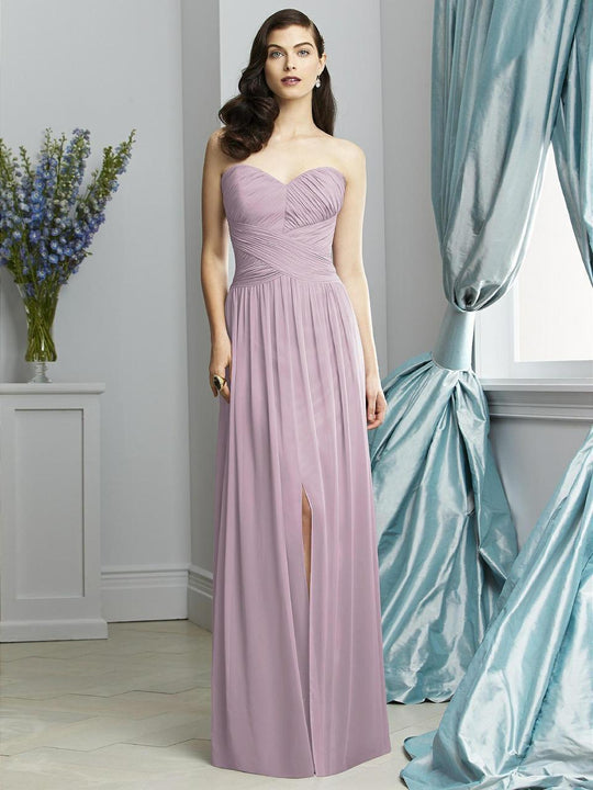 2931 Dress In Suede Rose