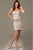 Strapless Cocktail Dress with Ruched Waistband 83716