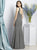 2936 Dress in Charcoal Gray