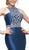 Cinderella Divine - 83789 Beaded Halter Mermaid Dress In Blue