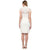 Sue Wong - Bedazzled Bolero Sheath Dress Cocktail Dress in White