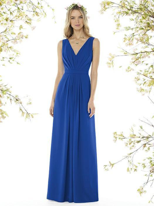 6757S Dress In Sapphire