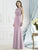 2945BH Dress In Suede Rose