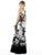 Alfred Sung - D707FP Floral Print Halter A-line Dress In Floral and Print