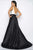Mac Duggal - Black White Red Style 85606R in Black and White