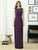 2963 Dress In Aubergine