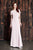 Alexander by Daymor - 860 Off Shoulder Beaded Long Formal Dress In Pink