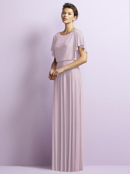JY511 Dress in Suede Rose