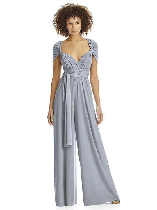 MJ-JPTWIST Jumpsuit In Platinum