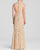 Adrianna Papell - 91892290 Sleeveless Geometric Adorned Trumpet Gown