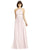 Dessy Collection - 2969 Lux Chiffon Halter A-line Dress In Pink