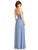 Dessy Collection - 2969 Lux Chiffon Halter A-line Dress In Blue