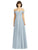 Dessy Collection - 2970 Shimmering Chiffon A Line Dress In Blue