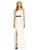 8174BL Dress In Ivory