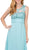Dancing Queen - 8703 Embellished Scoop Neck Sheath Prom Dress