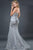 Embellished Sweetheart Silk Long Mermaid Gown  1921