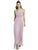 Alfred Sung - D740 Shirred Sweetheart Empire Evening Dress In Pink