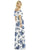 After Six - 6763 Floral Print Ruffled Off-Shoulder A-line Dress In Multi-Color and Print