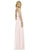 After Six - 6766 Sweetheart Soft Tulle Spaghetti Straps Dress In Pink