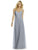 After Six - 6766 Sweetheart Soft Tulle Spaghetti Straps Dress In Silver and Gray