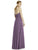 Jy - Jenny Yoo - JY533 Ruched Halter A-Line Evening Dress In Purple