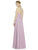 Jy - Jenny Yoo - JY534 Halter V-neck Lux Chiffon A-line Dress In Pink