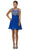 Dancing Queen - 8806 Spectacular Lattice Beadwork Illusion A Line Cocktail Dress