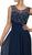 Asymmetrically Ruched Illusion A-Line Prom Dress - ADASA