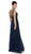 Asymmetrically Ruched Illusion A-Line Prom Dress - ADASA