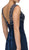 Asymmetrically Ruched Illusion A-Line Prom Dress - ADASA