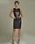 88909 Sleeveless Jewel Neck Sheath Dress