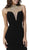 Cinderella Divine - Dazzled Illusion High Neck Sheath Dress