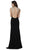 Cinderella Divine - Dazzled Illusion High Neck Sheath Dress