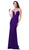 Cinderella Divine - Dazzled Illusion High Neck Sheath Dress