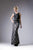 Cinderella Divine - 8935 Illusion Two Piece Sleeveless Lace Dress In Black