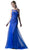 Cinderella Divine - Embellished Bateau Trumpet Dress