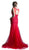 Cinderella Divine - Embellished Bateau Trumpet Dress