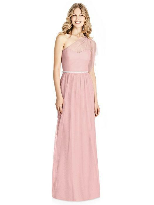 Jenny Packham - JP1003 One Shoulder A-Line Evening Dress In Pink