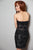 89930 Strapless Sweetheart Illusion Cocktail Dress