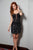 89930 Strapless Sweetheart Illusion Cocktail Dress