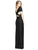 Dessy Collection - SOHO-JPTWIST Convertible Wrap Plunging V-Neck Jumpsuit In Black