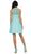 May Queen - Bedazzled Illusion Halter A-line Prom Dress
