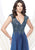 Montage by Mon Cheri - 215900W Dress in Blue