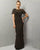 Simple Long Evening Gown in Illusion Sweetheart Neckline 5450