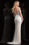 Scala - 48787 Beaded Illusion Jewel Sheath Dress in Neutral