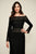 Tadashi Shoji - Lace Off-Shoulder Long Sleeve Sheath Dress In Black