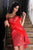 MNM Couture - 9022 Embellished Sweetheart Sheath Dress In Red