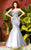 MNM Couture - 9028 Beaded Sweetheart Mermaid Dress in Silver